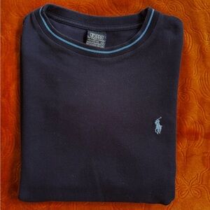 Ralph Lauren Men's Dark Blue Crewneck Shirt